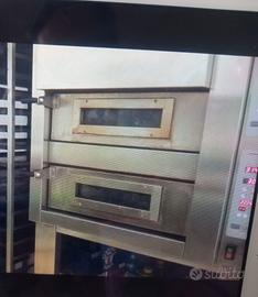 Forno elettrico professionale due bocche