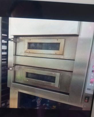 Forno elettrico professionale due bocche