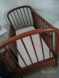 Lettino bambini con materasso