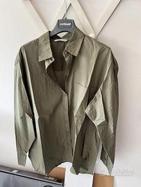 Camicia verde militare Stradivarius - Taglia XL