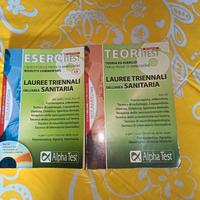 Libri Alphatest per preparazione a test di ammissi