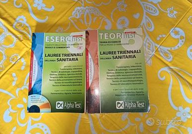 Libri Alphatest per preparazione a test di ammissi