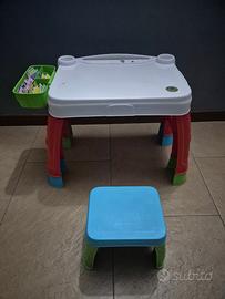 giochi: tavolino sapientino e carrello pulizie