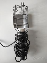 Lampada da officina vintage