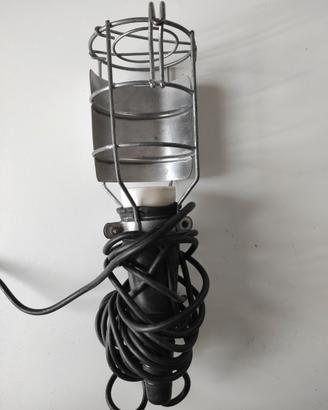 Lampada da officina vintage