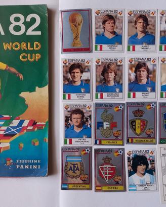 Lotto Spagna 82 Panini + MARADONA, Poster+figurine