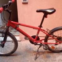 Bici bambino 20" B'Twin rossa
