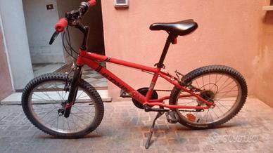 Bici bambino 20" B'Twin rossa