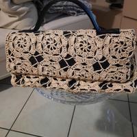 Borsa Imperia con pizzo cm 30x15 nuova 