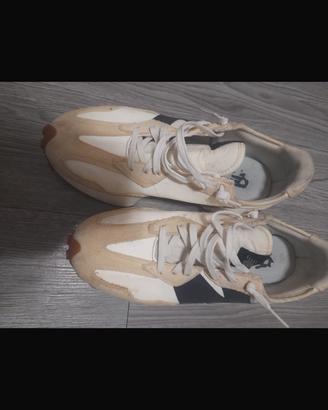 New Balance 327 Uomo Beige/Bianco numero 41,5