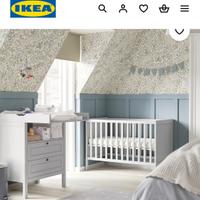 Fasciatoio e lettino ikea