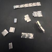 Maglie bracciale Rolex vintage rivettate/ripiegate