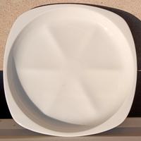 120 PIATTI QUADRATI 2,50 l' uno