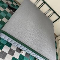 Letto in ferro battuto + materasso nuovo