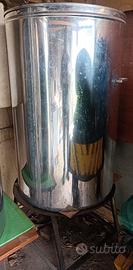 Serbatoio Recipiente acciaio inox 300 lt olio