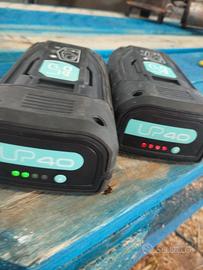due batterie up40 5ah 