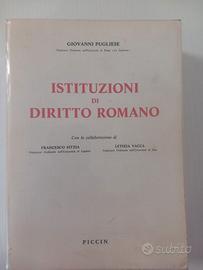 Istituzioni di diritto romano di Giovanni Pugliese