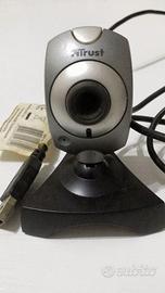 Camera Web Cam Trust Universale PC-Lap Top USB