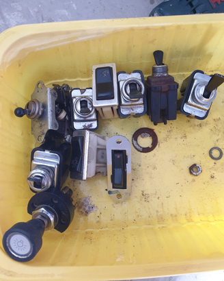 Interruttori luci Fiat d'epoca