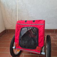Carrello per bicicletta per Cane