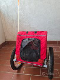 Carrello per bicicletta per Cane