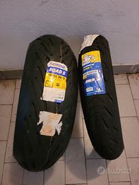 Coppia Gomme Michelin Road 5 120/70 e 190/50