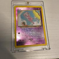 Mew reverse holo ultra rara 1995-2001