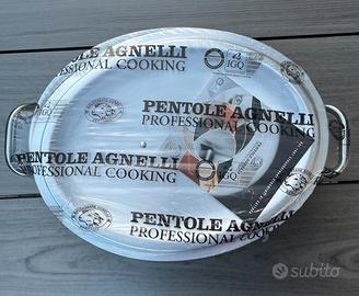 Casseruola ovale alluminio Agnelli
