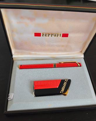 Ferrari formula Cartier accendino e penna