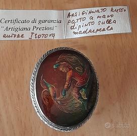 Spilla da collezione artigianato russo