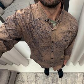 camicia gucci damascata XL