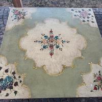 Stube tirolese completa dipinta a mano