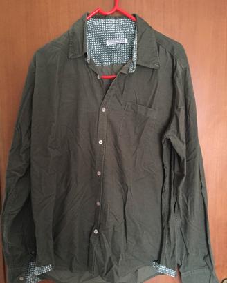 Camicia da uomo Cotton & Silk, taglia XL, cotone