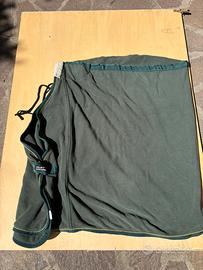 Coperta pile verde equitazione HKM