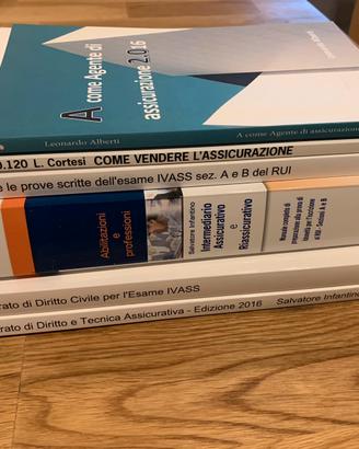 Libri per esame IVASS assicurazioni