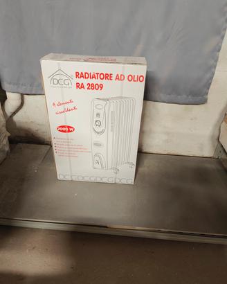 Radiatore a olio