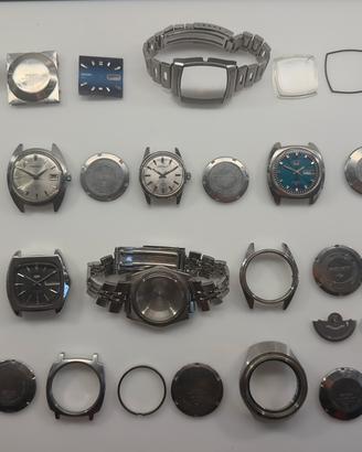 Lotto SEIKO Orologi Casse Bracciali Movimenti