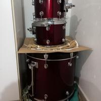 fusti batteria, Cassa 22x18 tom 12 e tom 13 come n