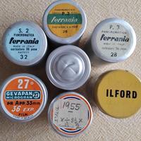 VECCHI PORTA RULLINI MACCHINA FOTOGRAFICA  ANNI 50