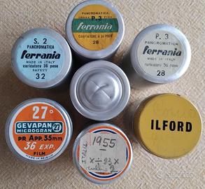 VECCHI PORTA RULLINI MACCHINA FOTOGRAFICA  ANNI 50