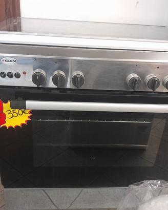 Cucina a gas in acciaio GLEMGAS