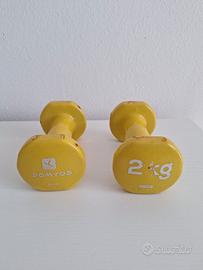 2 pesetti da 2 kg Domyos