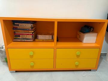 Cassettiera/libreria