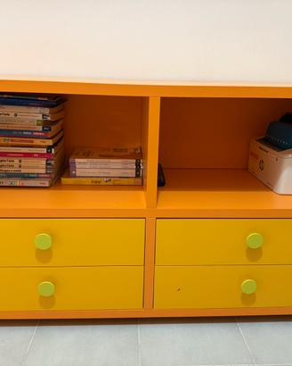 Cassettiera/libreria