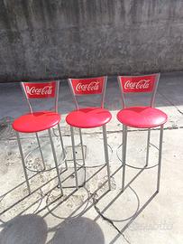 sgabello coca cola 