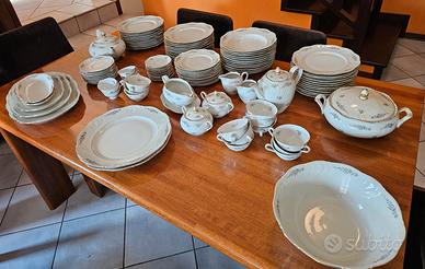 piatti, vasellame e accessori porcellana bordo oro