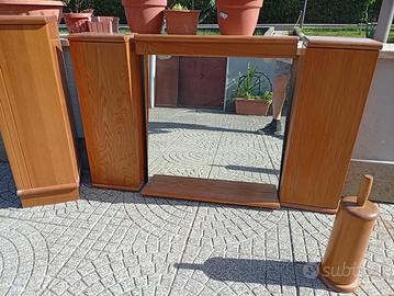 Set da bagno in legno