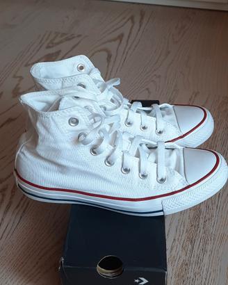 Converse all star n. 38 bianche