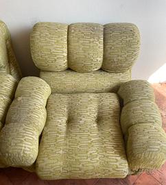 Salotto space age vintage anni 70