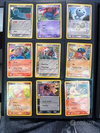 Lotto carte pokemon inglesi ex specie delta2006